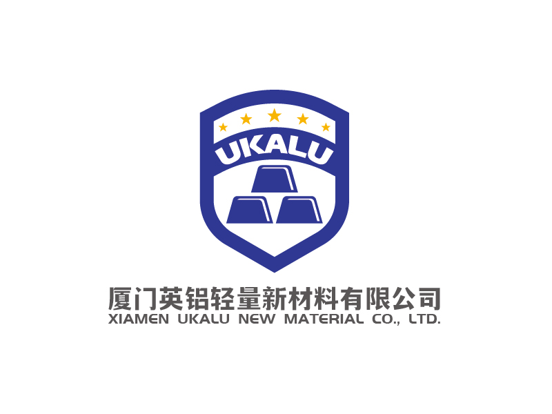 張俊的廈門(mén)英鋁輕量新材料有限公司（Xiamen Ukalu New Material Co., Ltd.）logo設(shè)計(jì)