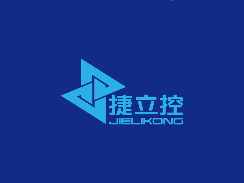 楊忠的捷立控logo設計