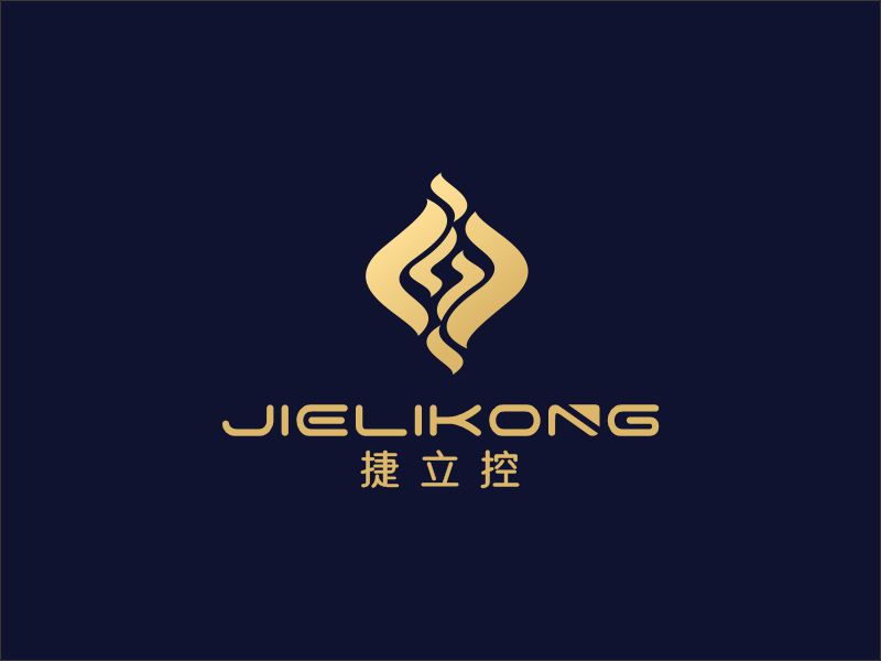 何嘉健的捷立控logo設計