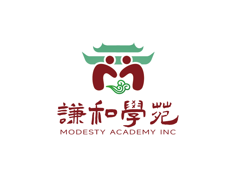 張俊的謙和學(xué)苑 Modesty Academy Inclogo設(shè)計(jì)