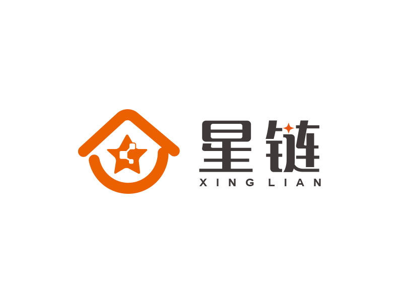 深圳市星鏈房地產(chǎn)經(jīng)紀有限公司logo設計